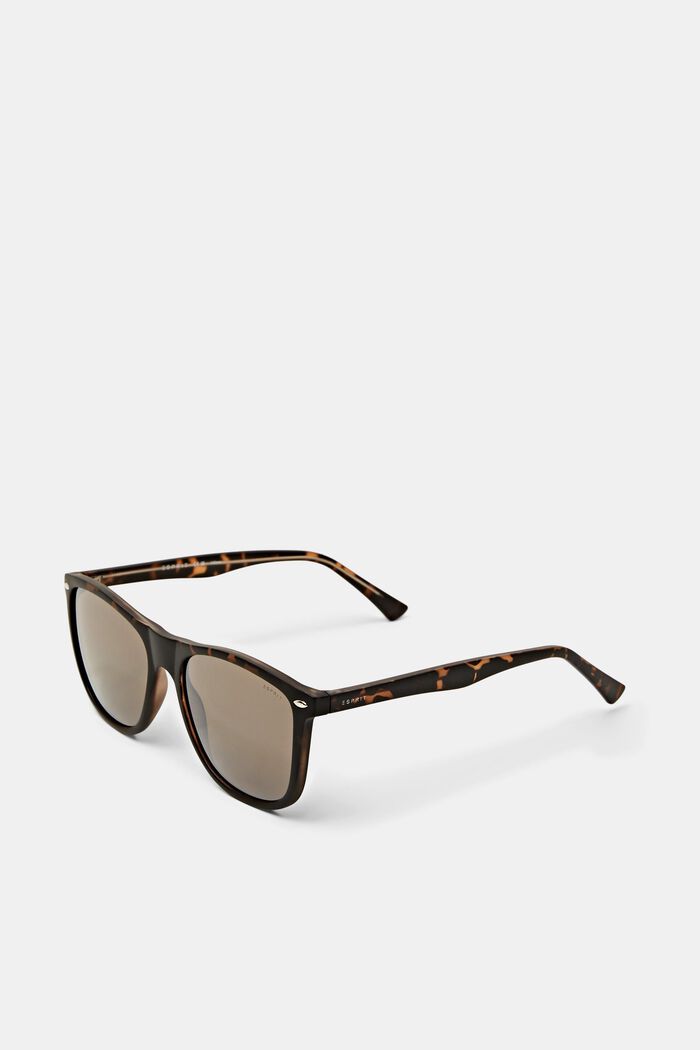 Square frame sunglasses, HAVANNA, detail image number 2