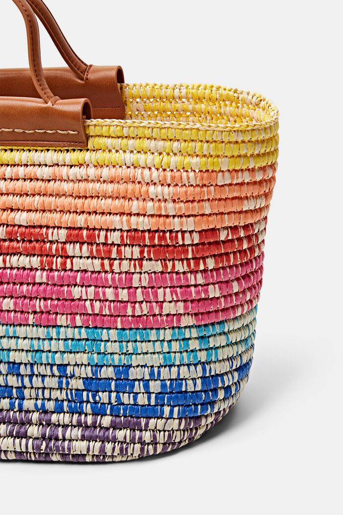 Woven Tote Bag, MULTICOLOUR, detail image number 1