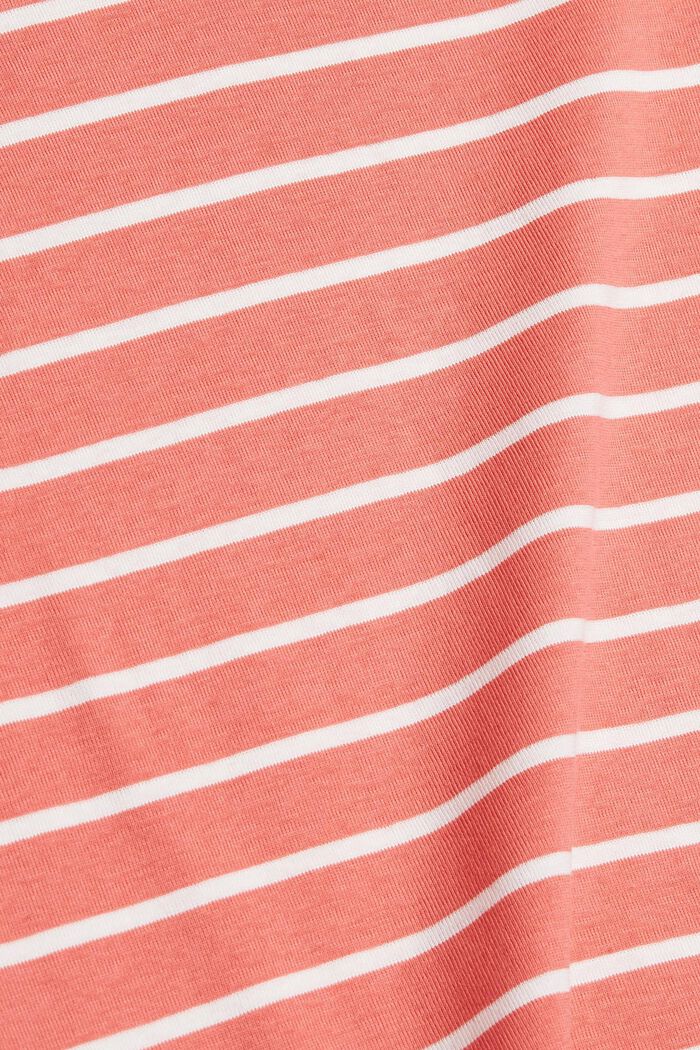 T-shirt made of 100% organic cotton, CORAL, detail image number 1