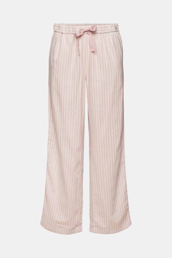 Flannel Pyjama Trousers, LIGHT PINK, detail image number 6