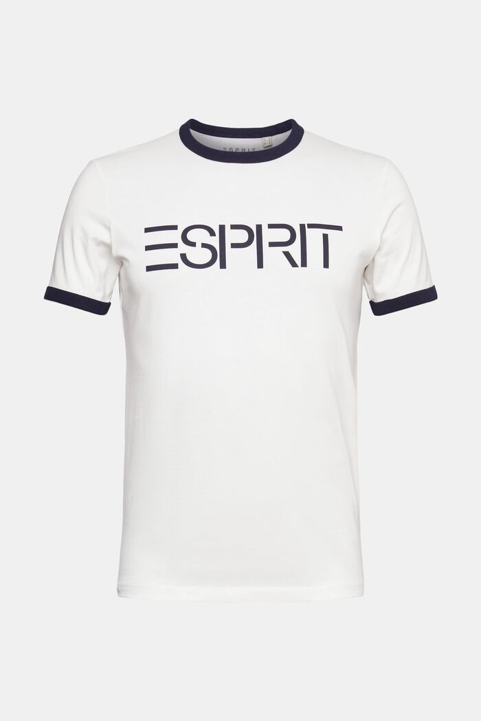 Jersey logo print T-shirt