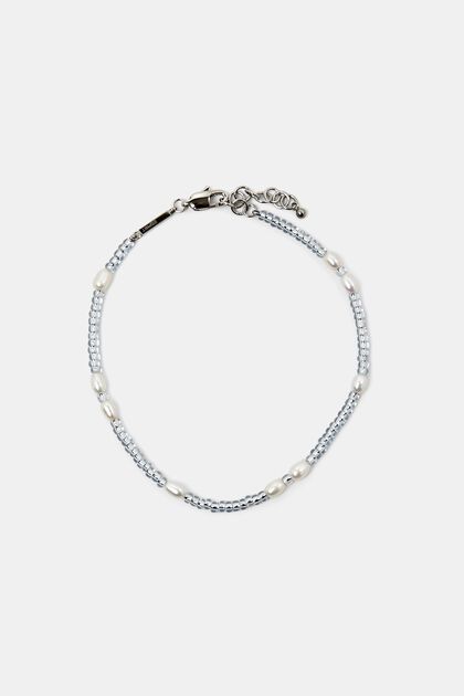 Beaded Stainless Steel Anklet