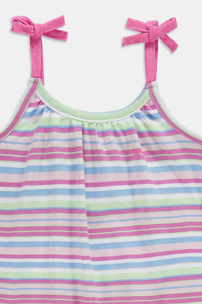 Mini dress with striped pattern, LIGHT PINK, detail image number 2