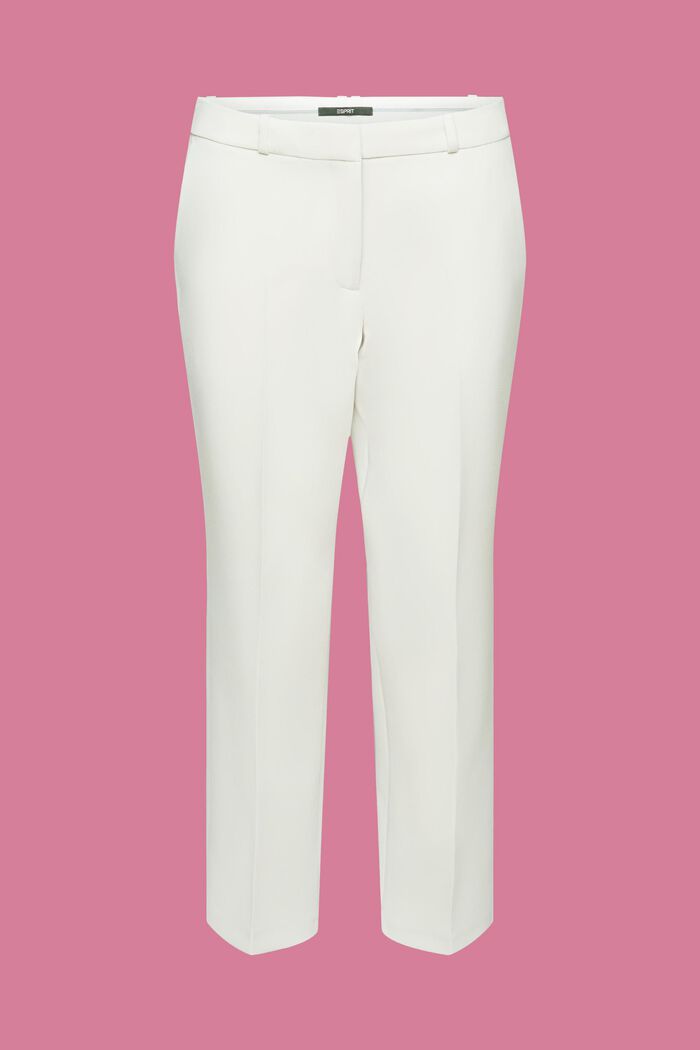 Cropped business trousers, PASTEL GREY, detail image number 7