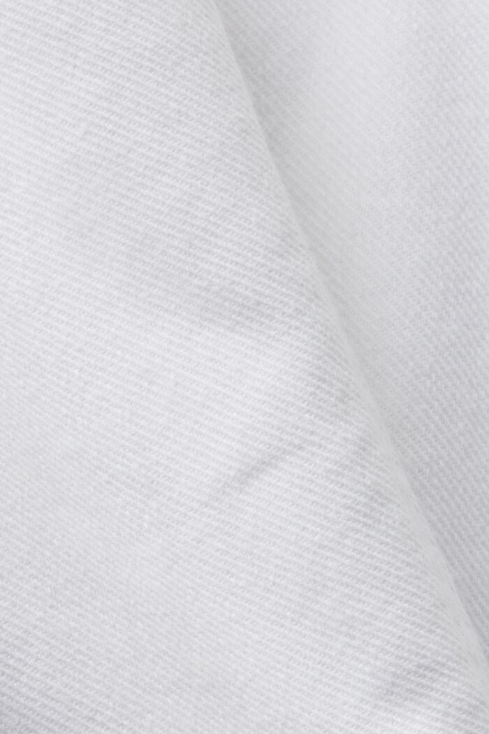 White stretch jeans, WHITE, detail image number 6