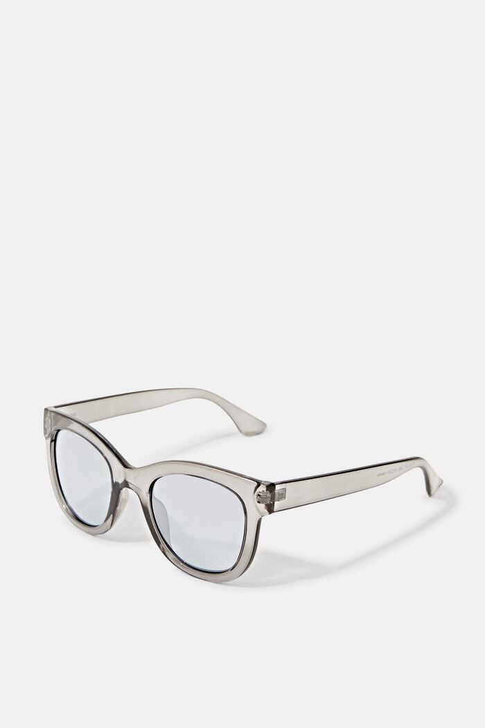 Mirrored statement sunglasses, GREY, detail image number 2