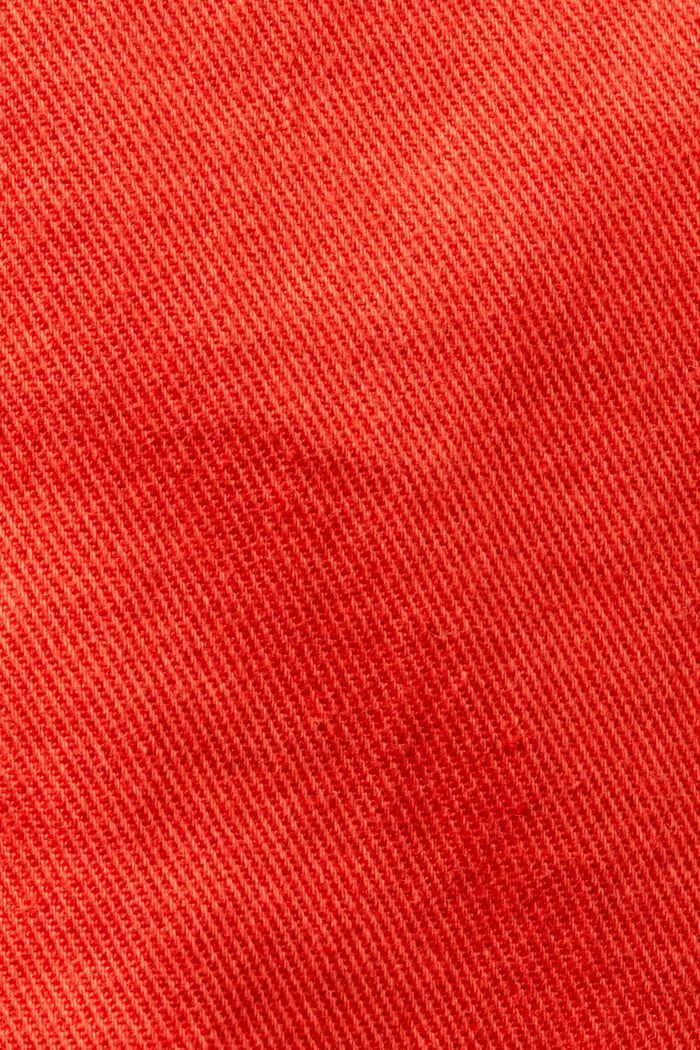 Mid-rise slim fit jeans, ORANGE RED, detail image number 6
