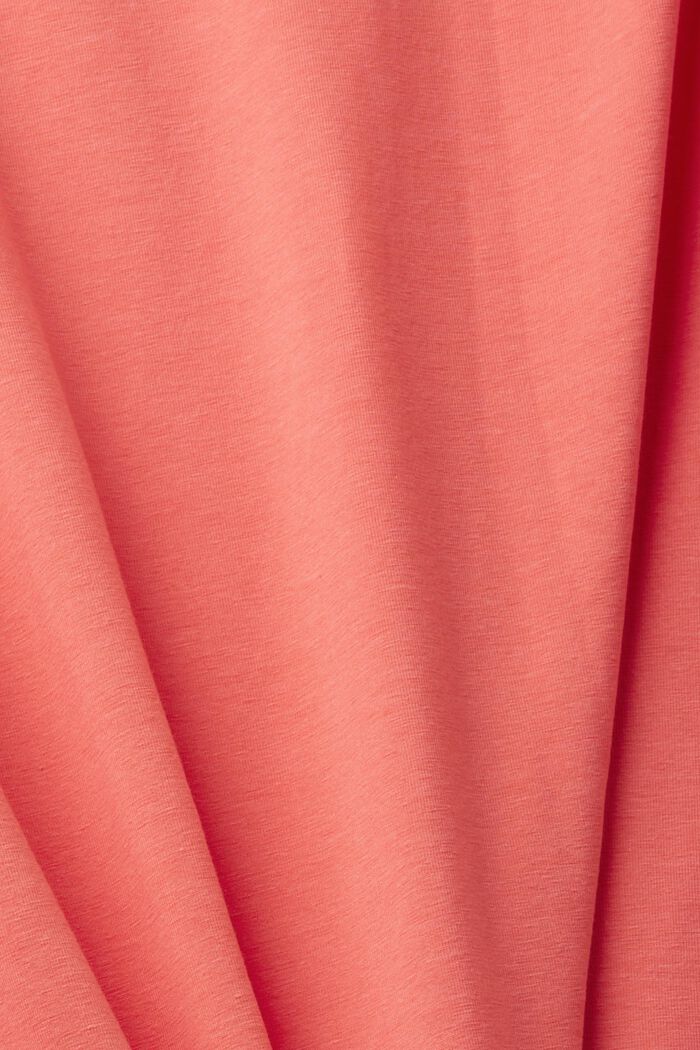 Jersey shorts with elasticated waistband, CORAL, detail image number 4