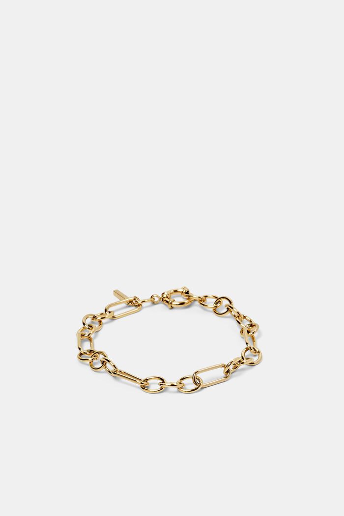 Link bracelet, stainless steel, GOLD, detail image number 0