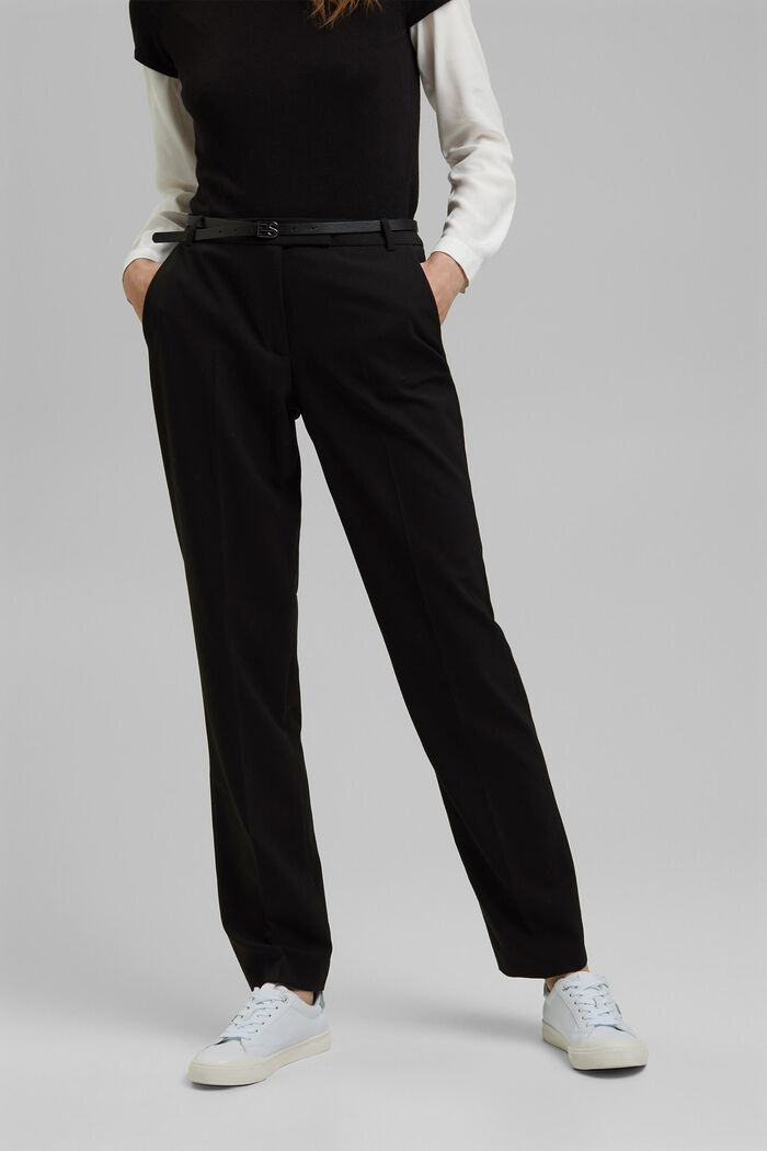PURE BUSINESS mix + match trousers, BLACK, detail image number 0