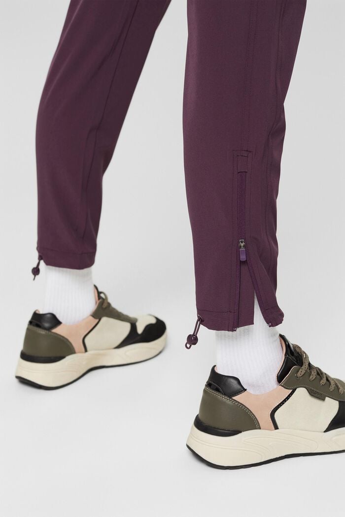 Trousers, AUBERGINE, detail image number 6