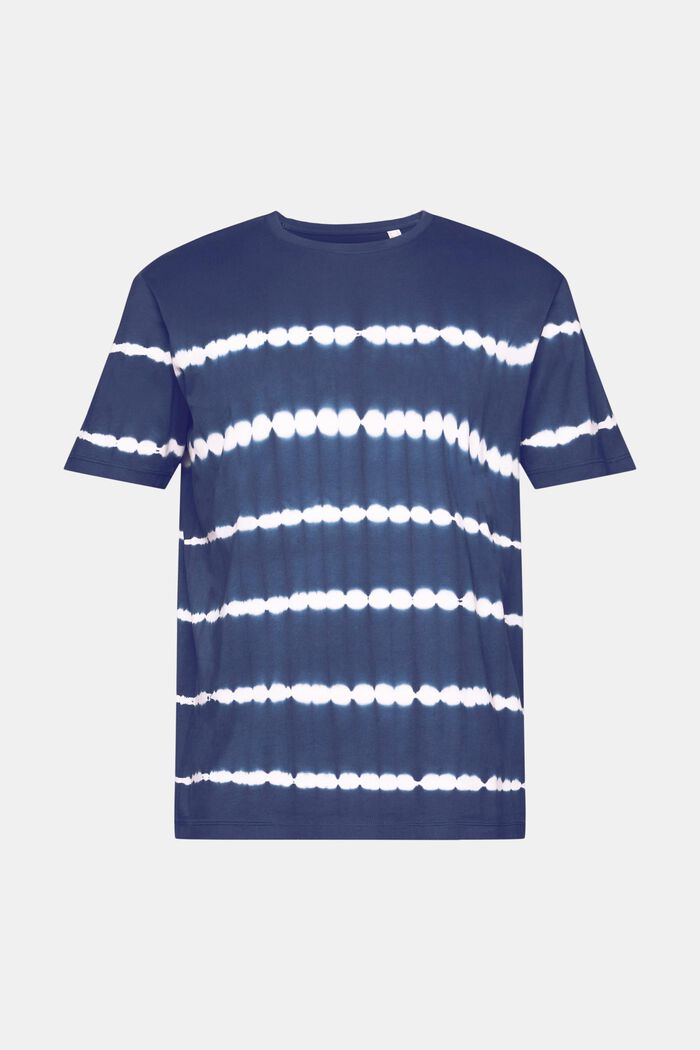 Batik cotton t-shirt, NAVY, detail image number 6
