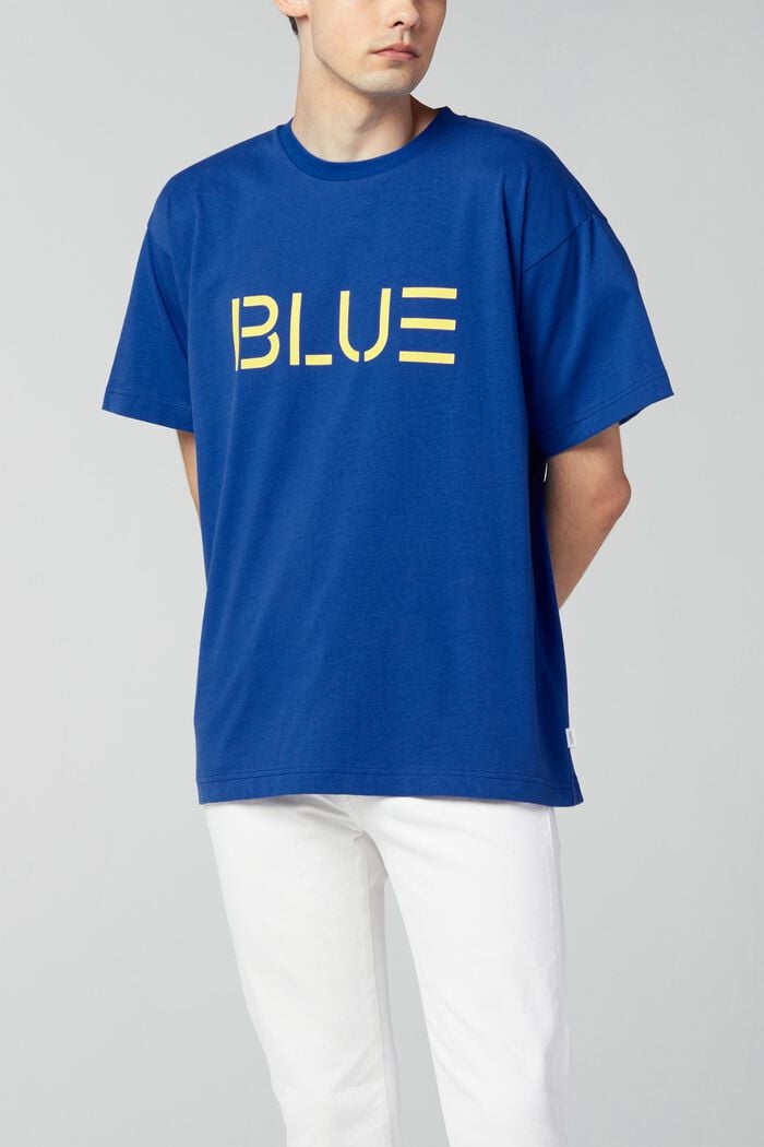 Color Capsule T-shirt, BLUE, detail image number 2