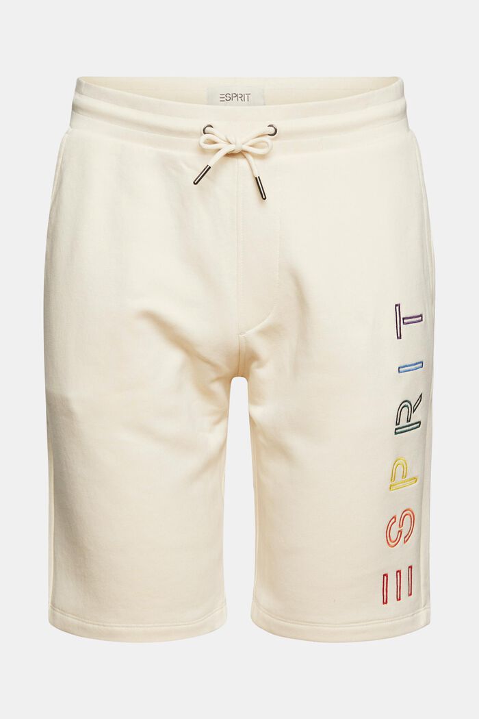 Blended cotton sweat shorts