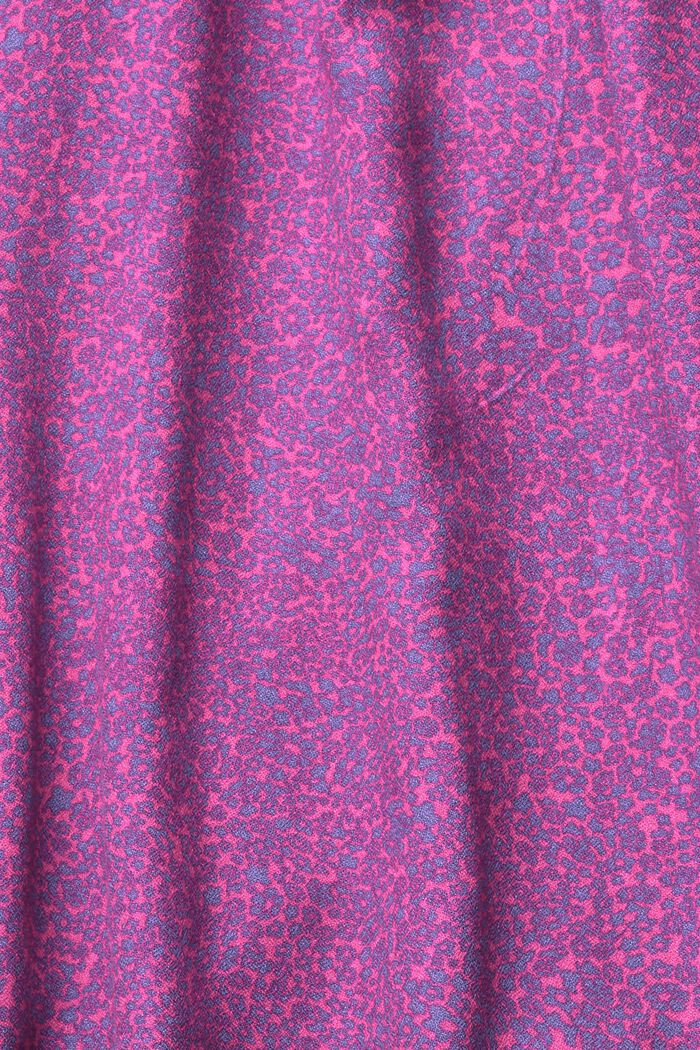 Printed blouse, LENZING™ ECOVERO™, PINK FUCHSIA, detail image number 4