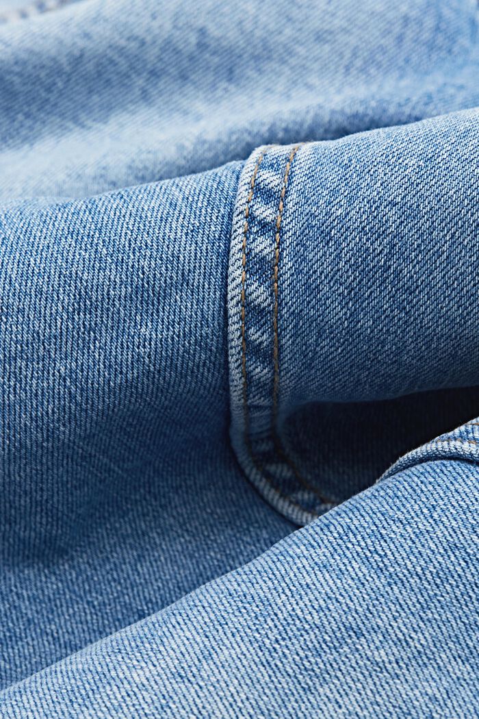 Stretch jeans containing organic cotton, BLUE LIGHT WASHED, detail image number 1