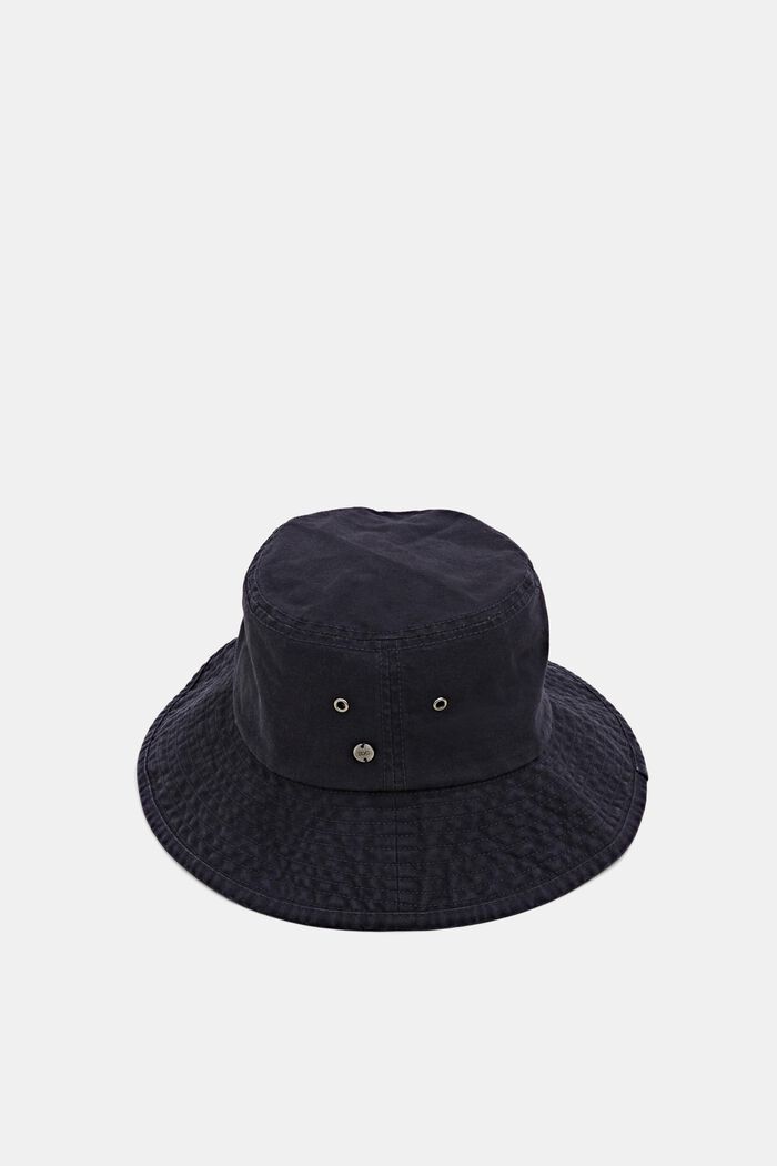 Bucket hat with a drawstring, NAVY, detail image number 0
