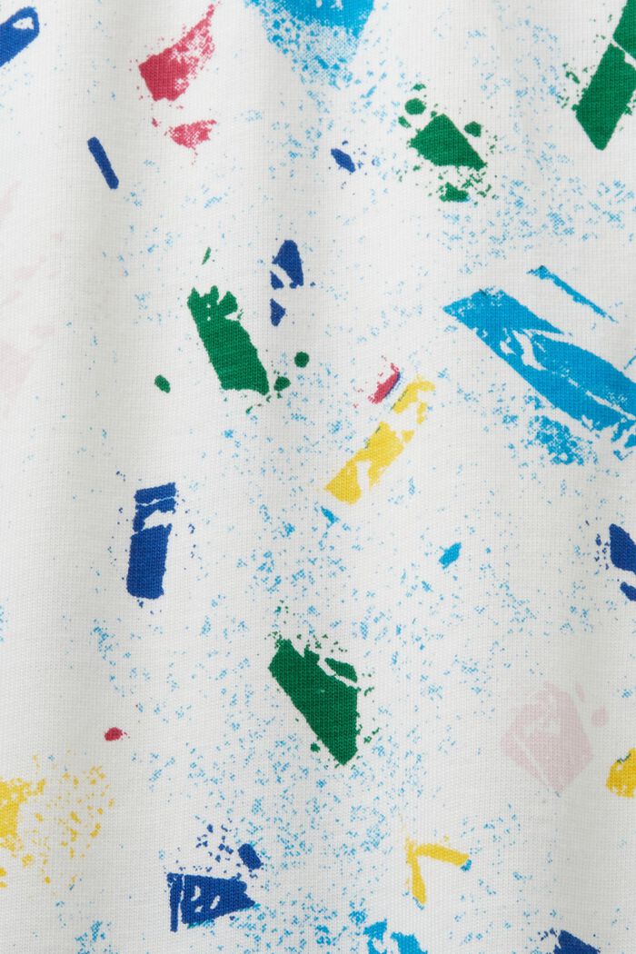Cotton All-Over Print T-Shirt, ICE, detail image number 5