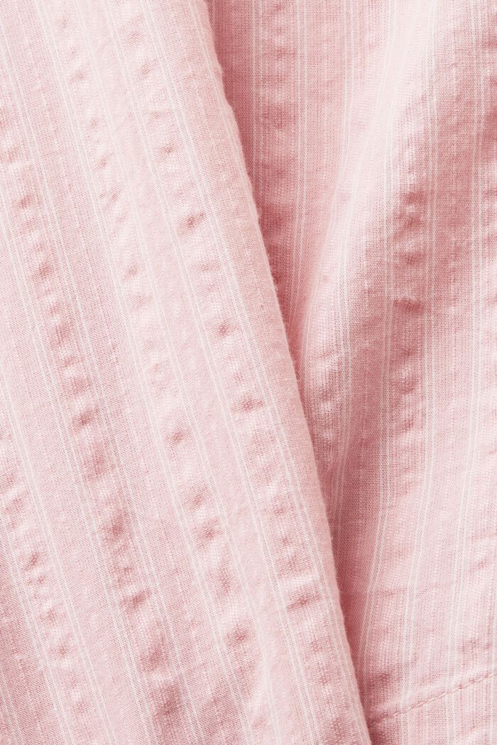 Striped oversized blouse, OLD PINK, detail image number 5