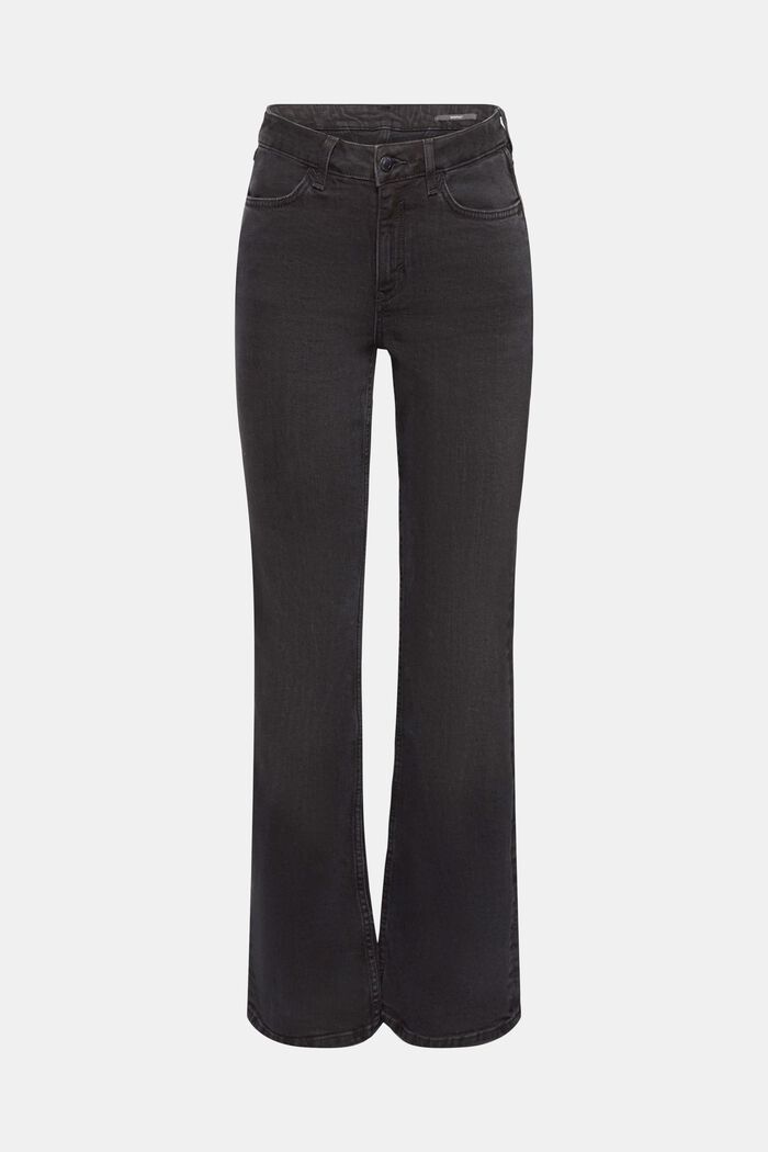 Mid-rise bootcut jeans, BLACK DARK WASHED, detail image number 6