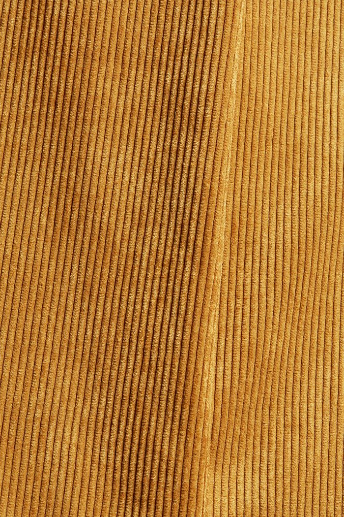 Recycled: wide-leg corduroy trousers, CAMEL, detail image number 4