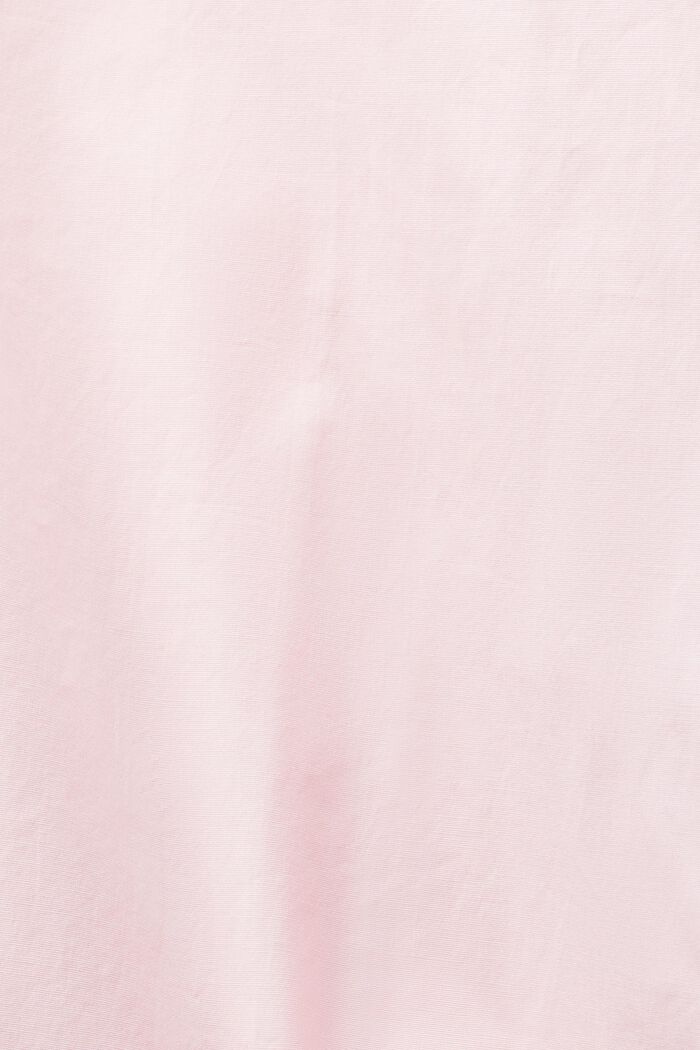 Cotton-Poplin Button-Down Shirt, PASTEL PINK, detail image number 5