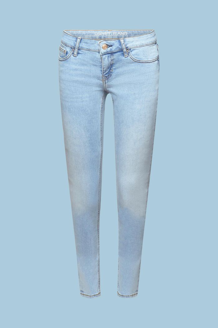 Low Skinny Jeans, BLUE LIGHT WASHED, detail image number 6