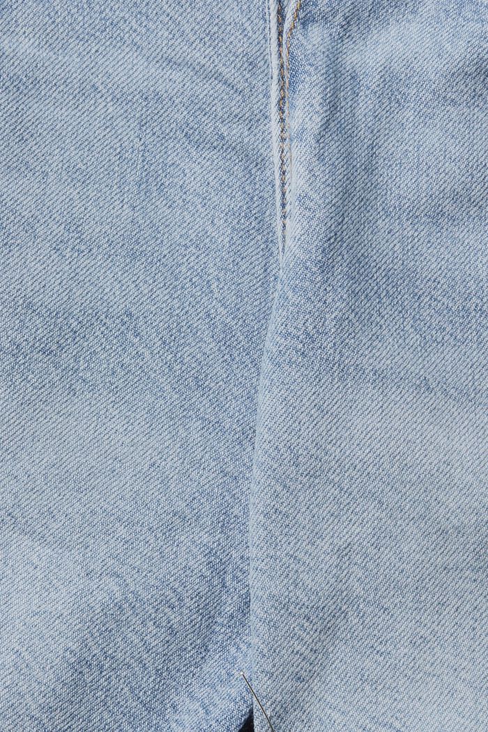 Containing hemp: button-fly jeans, BLUE BLEACHED, detail image number 4
