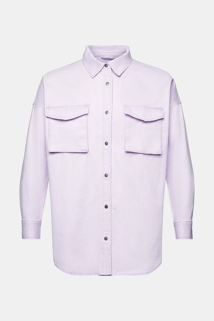 Long-Sleeve Shirt Blouse