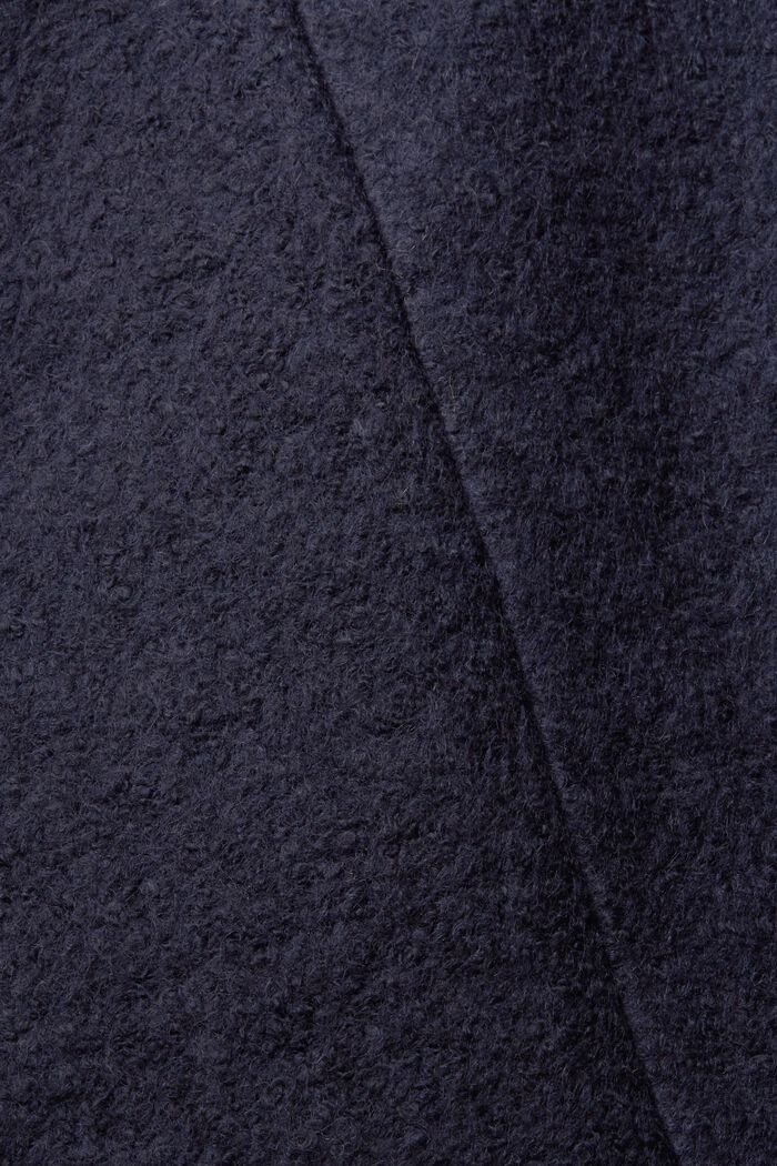 Wool-Blend Coat, NAVY, detail image number 1