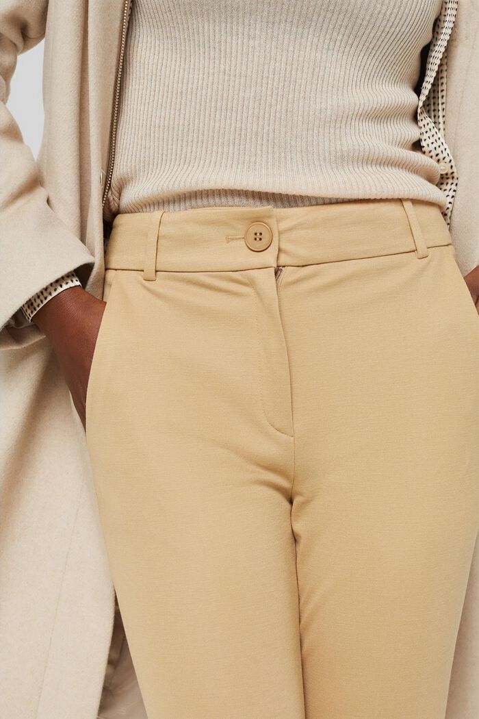PUNTO Mix & Match trousers, CAMEL, detail image number 0