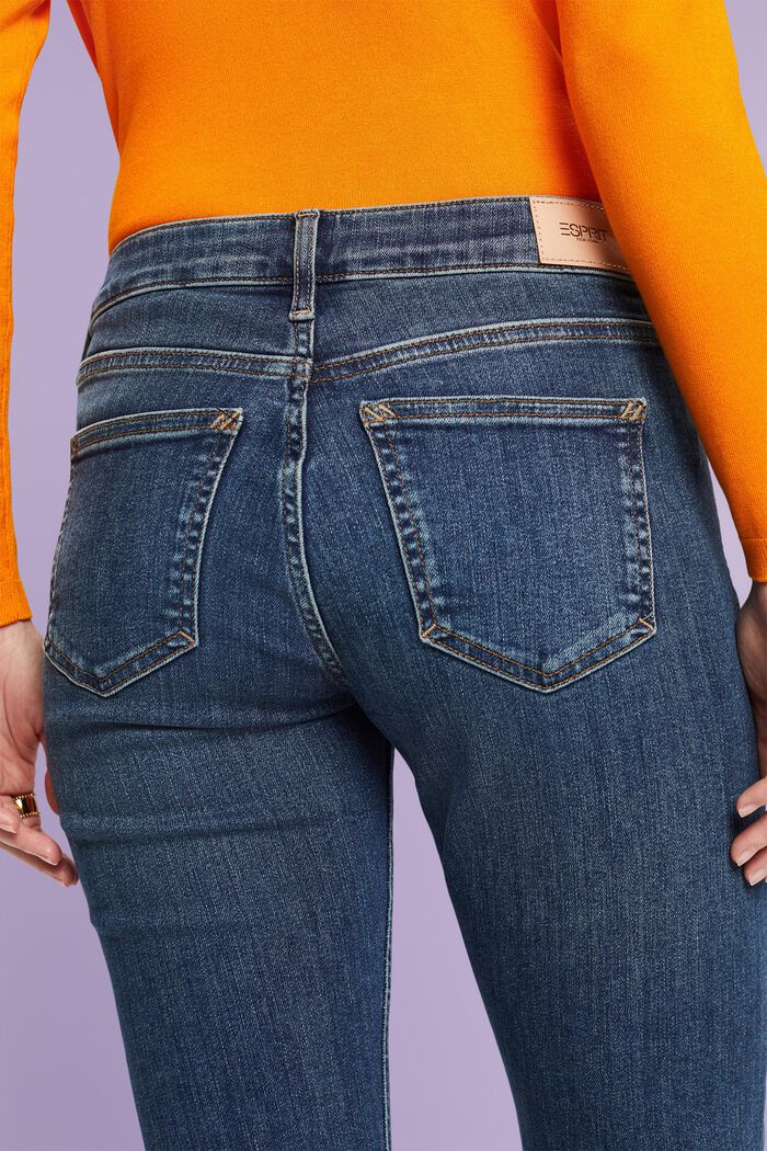 Bootcut Mid-Rise Jeans, BLUE DARK WASHED, detail image number 2