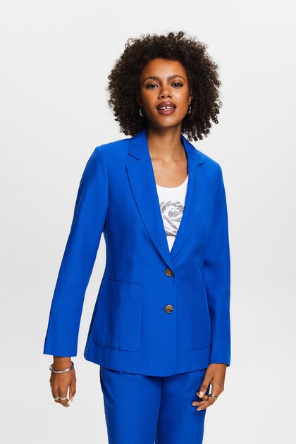 Mix and Match Single-Breasted Blazer