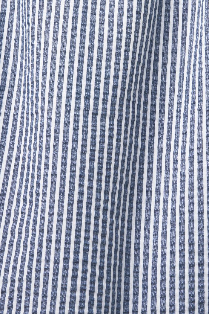 Textured swimming shorts with stripes, INK, detail image number 5