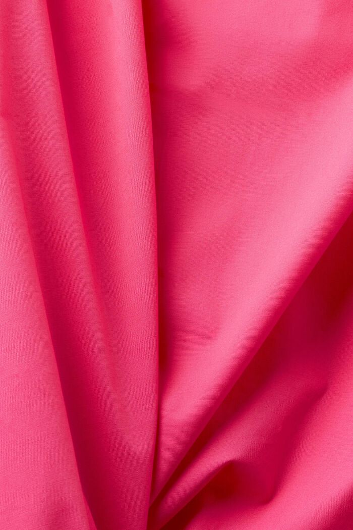Cotton blouse with a pocket, PINK FUCHSIA, detail image number 6