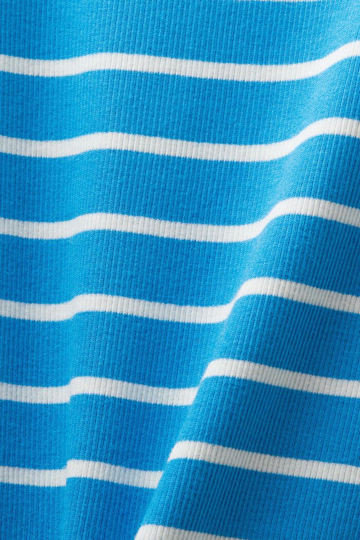 Striped Rib-Knit Top, BLUE, detail image number 4
