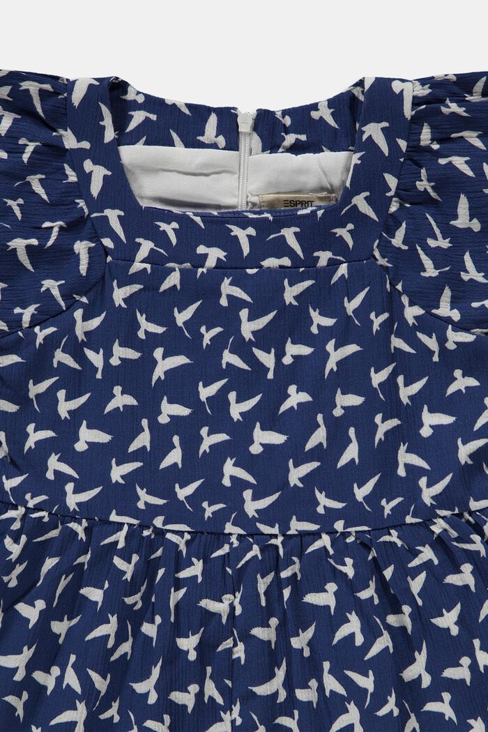 Dress with a print, 100% cotton, BLUE, detail image number 2