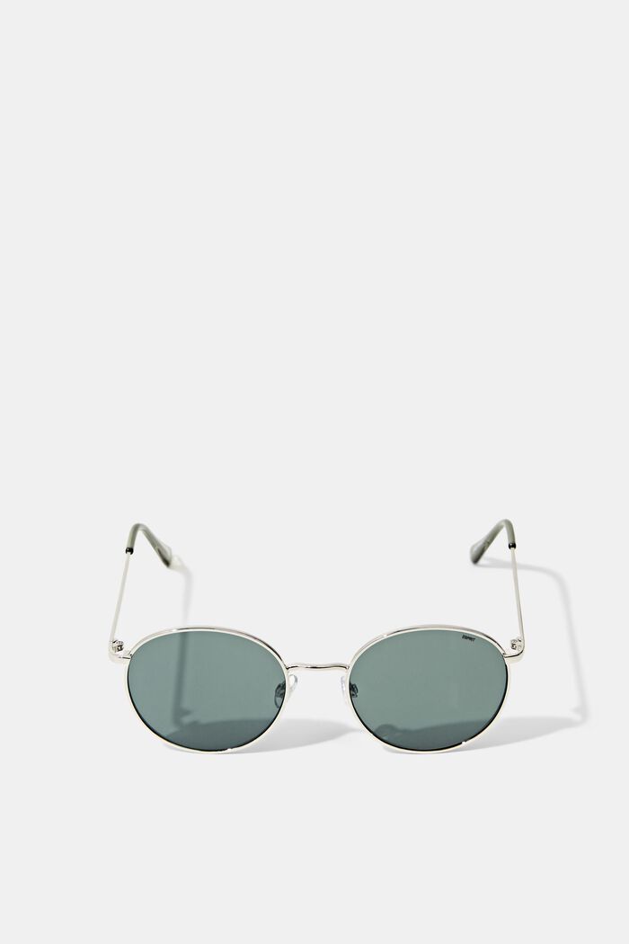 Sunglasses with metal frames, GREEN, detail image number 0
