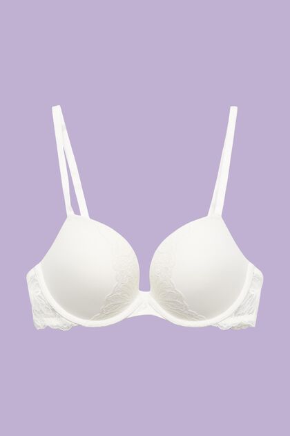 Padded Underwire Lace Push-Up Bra