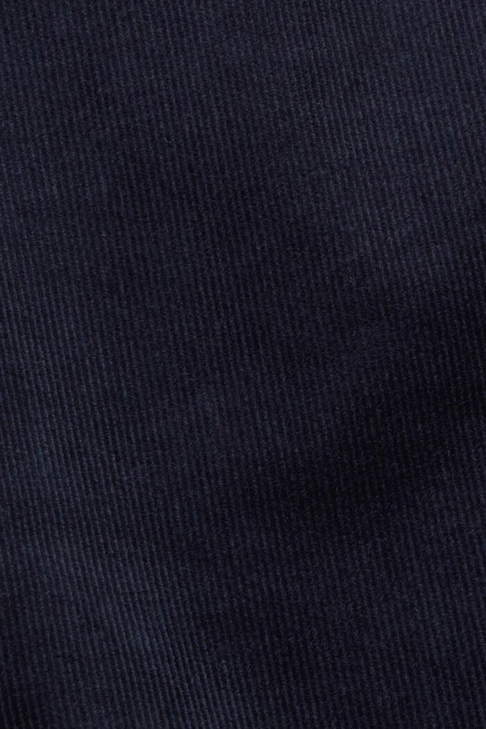 Mid-Rise Slim Corduroy Trousers, NAVY, detail image number 5