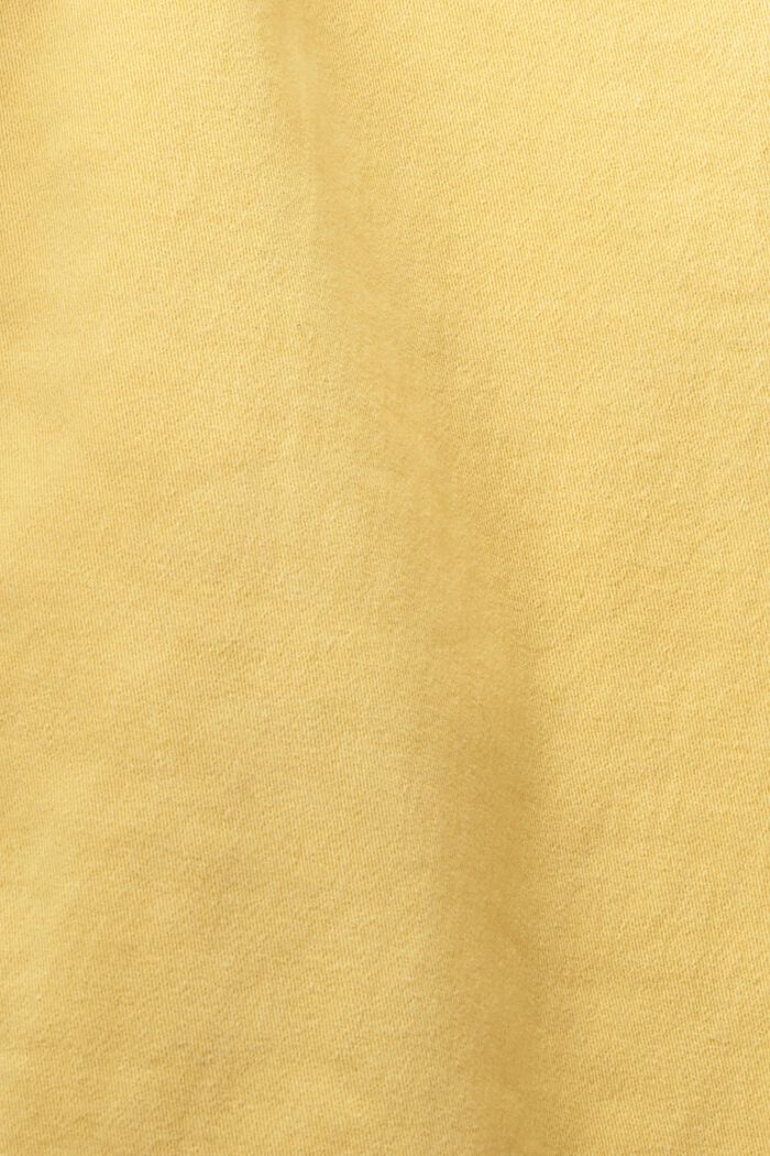 Cotton chinos, YELLOW, detail image number 6