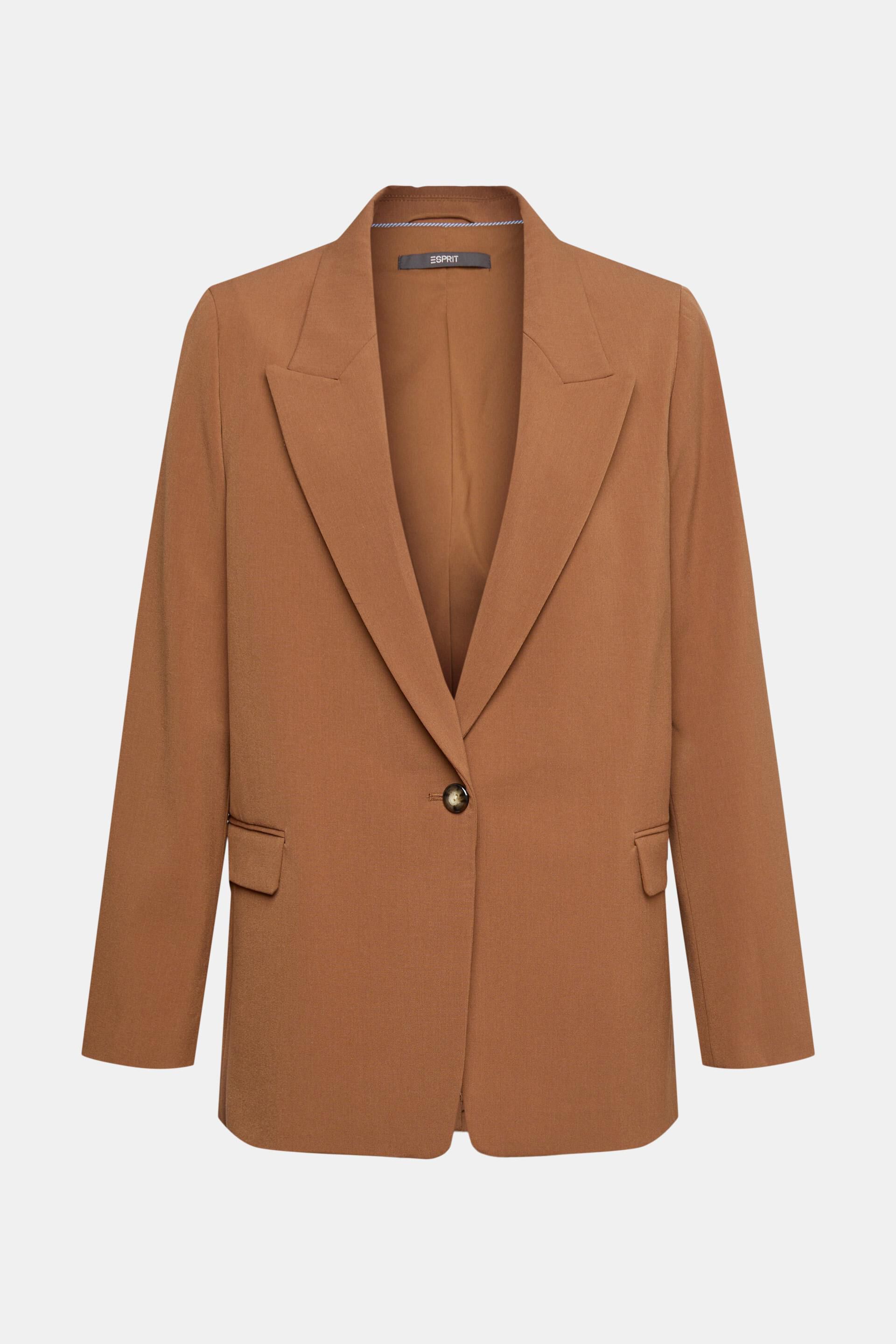 Brown M discount 67% Zara blazer WOMEN FASHION Jackets Corduroy 