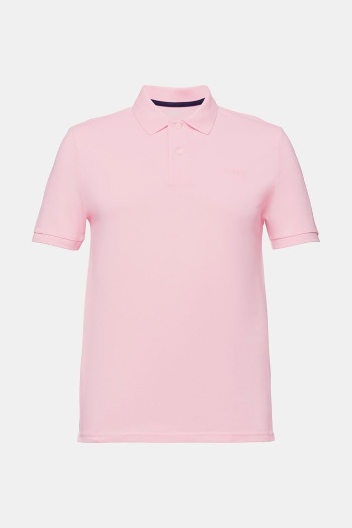 Piqué Polo Shirt, PASTEL PINK, detail image number 5
