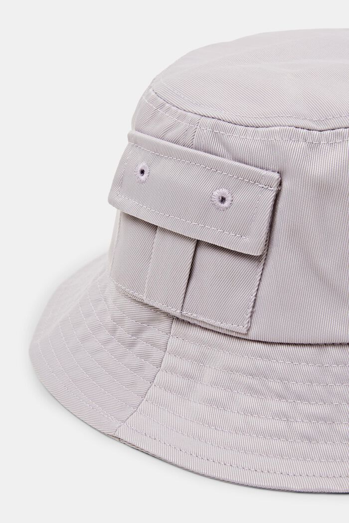 Twill Bucket Hat, LIGHT GREY, detail image number 1