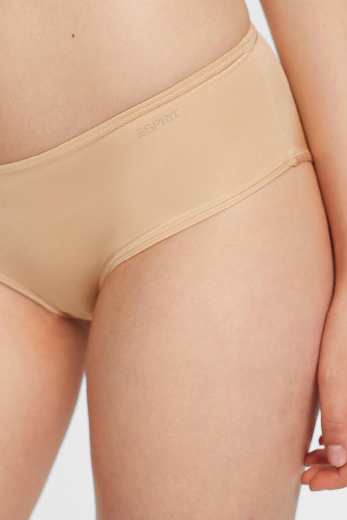 Microfiber Hipster Shorts, DUSTY NUDE, detail image number 2