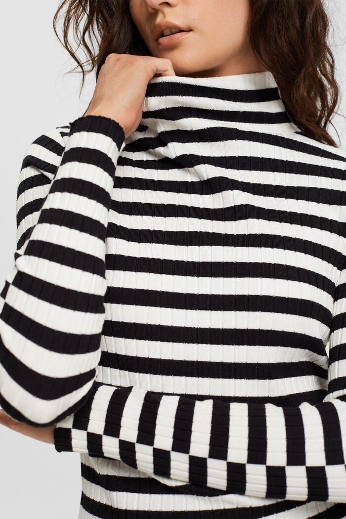 Stand-up collar jumper, NEW OFF WHITE, detail image number 0