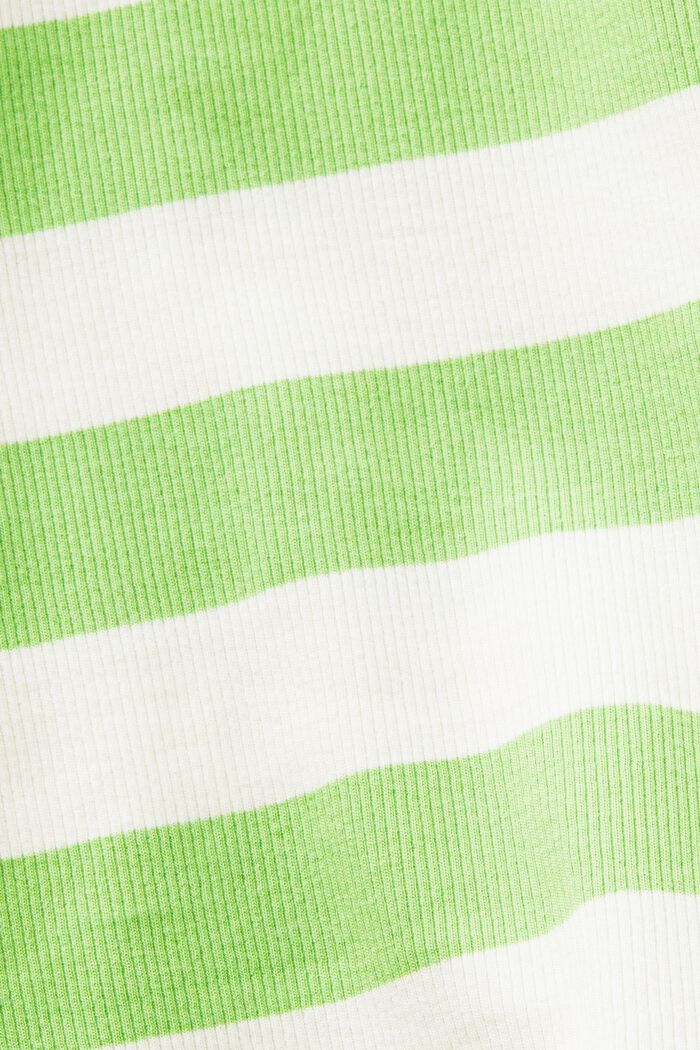 Striped Logo Tank Top, CITRUS GREEN, detail image number 5