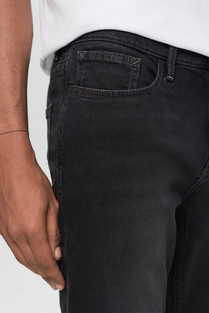 Slim jean, BLACK DARK WASHED, detail image number 2