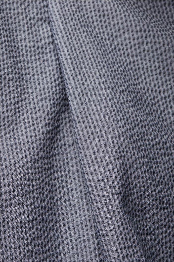 Striped seersucker shorts, NAVY, detail image number 4