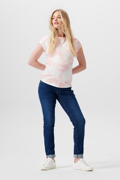Slim fit jeans with over-the-bump waistband